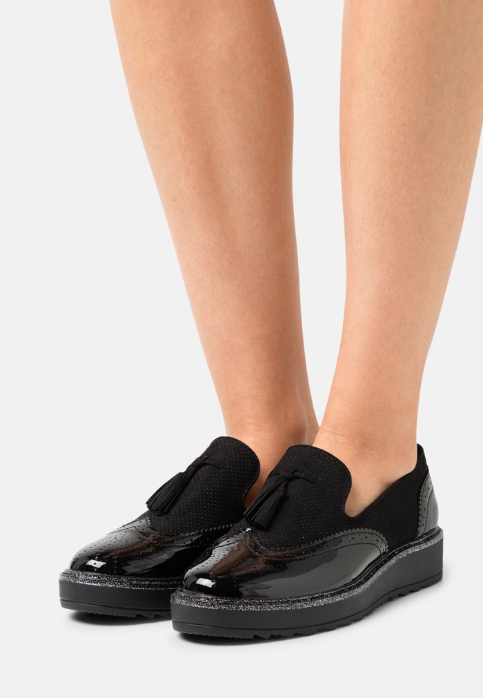 Slip ons Anna Field Slip on Noir Femme | YHA-1008276